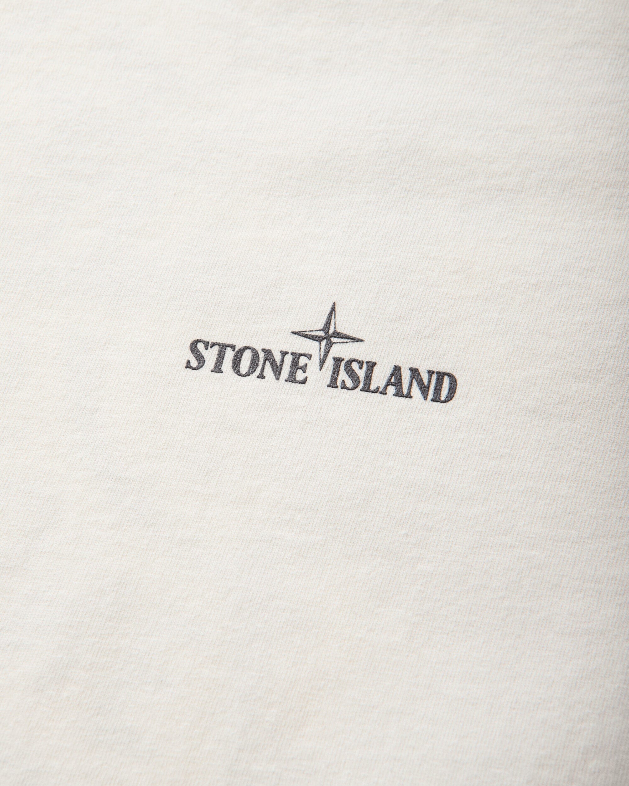Stone Island Men's Organic Cotton Jersey T-Shirt Ivory