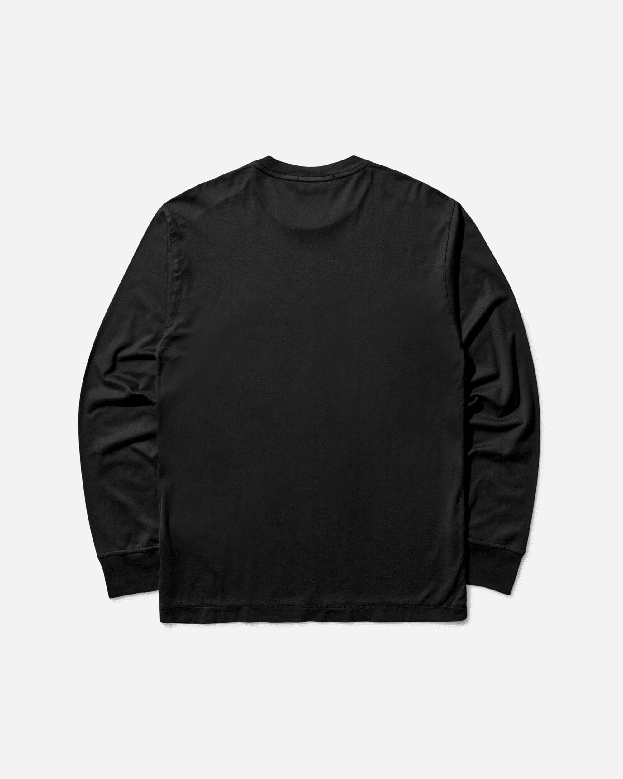 Stone Island Men's 60/2 Cotton Jersey Longsleeve T-Shirt Black