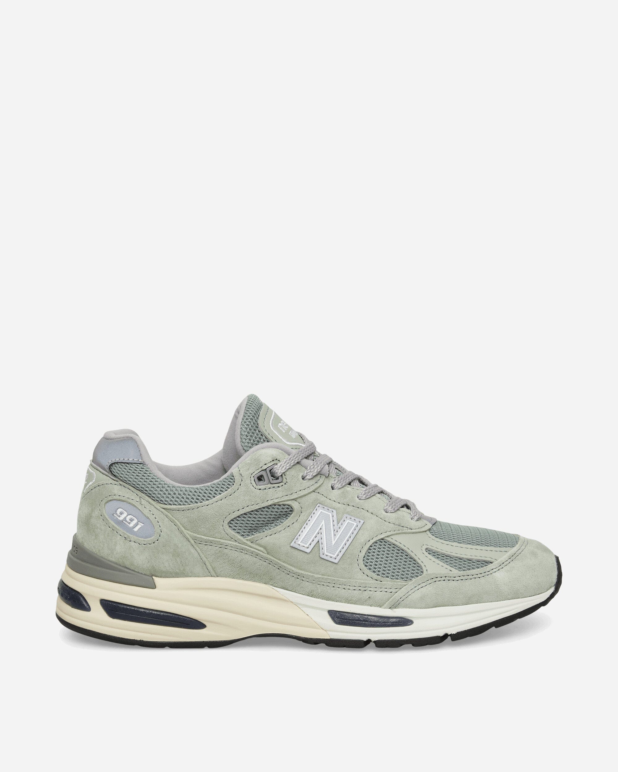 New Balance Made in UK 991v2 Sneakers Sea Grass / Silver