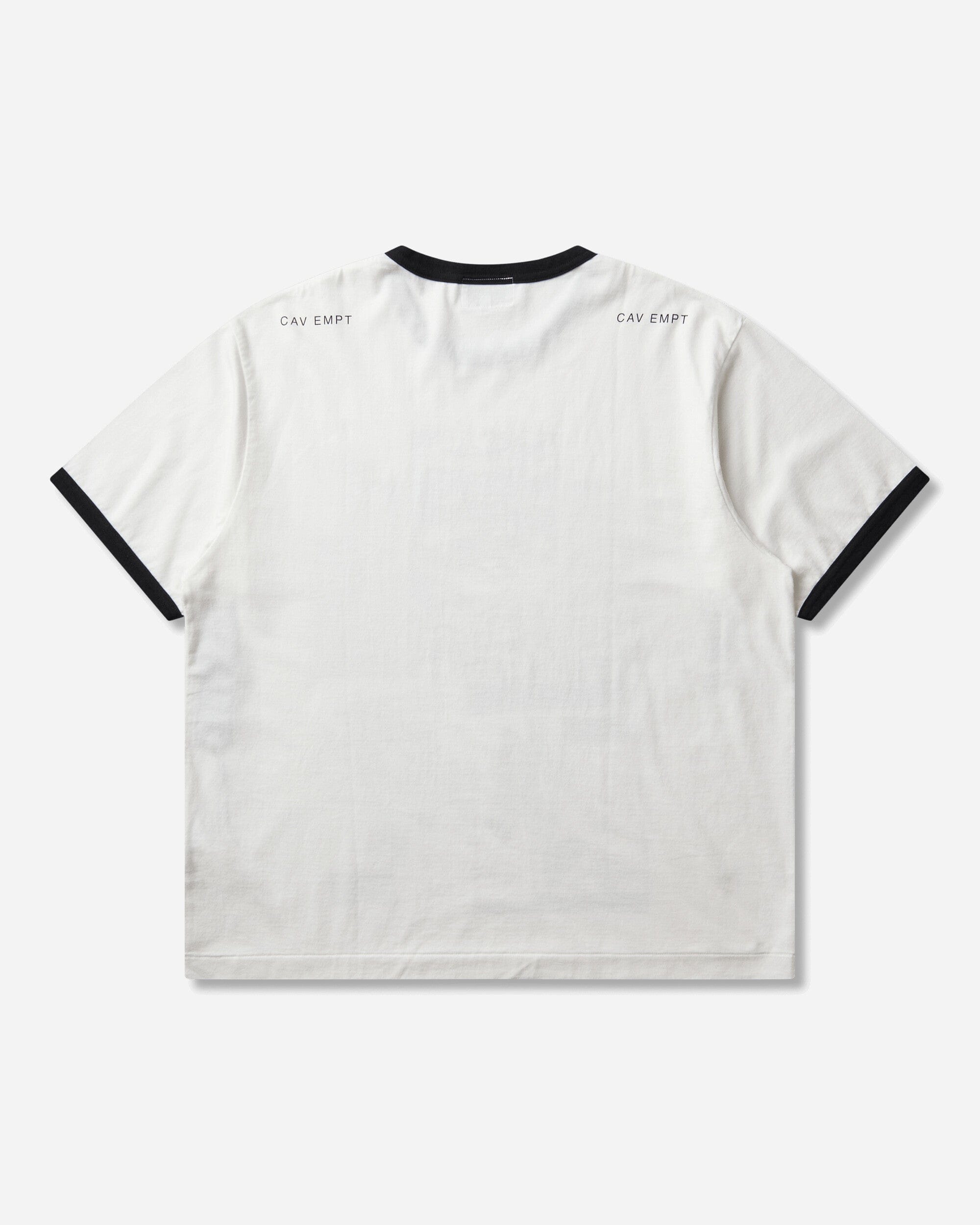 Cav Empt Men's FK SequencingPatch Ringer T-Shirt White