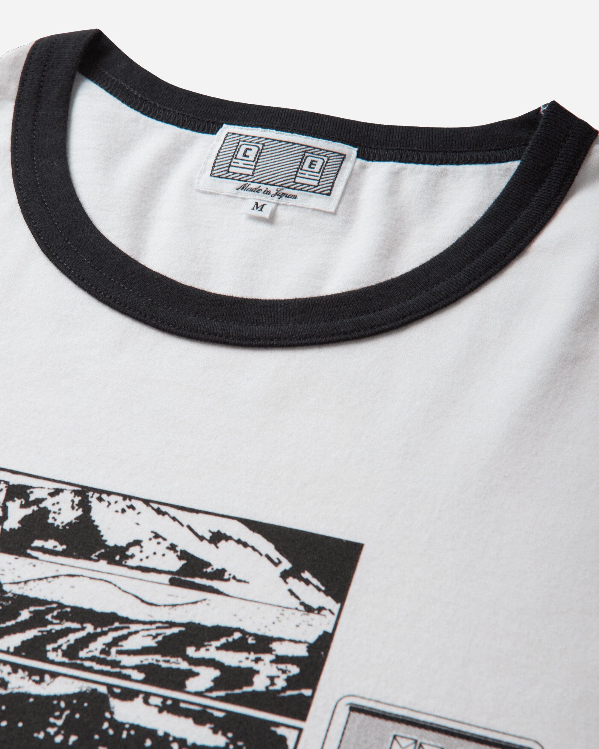 Cav Empt Men's FK SequencingPatch Ringer T-Shirt White