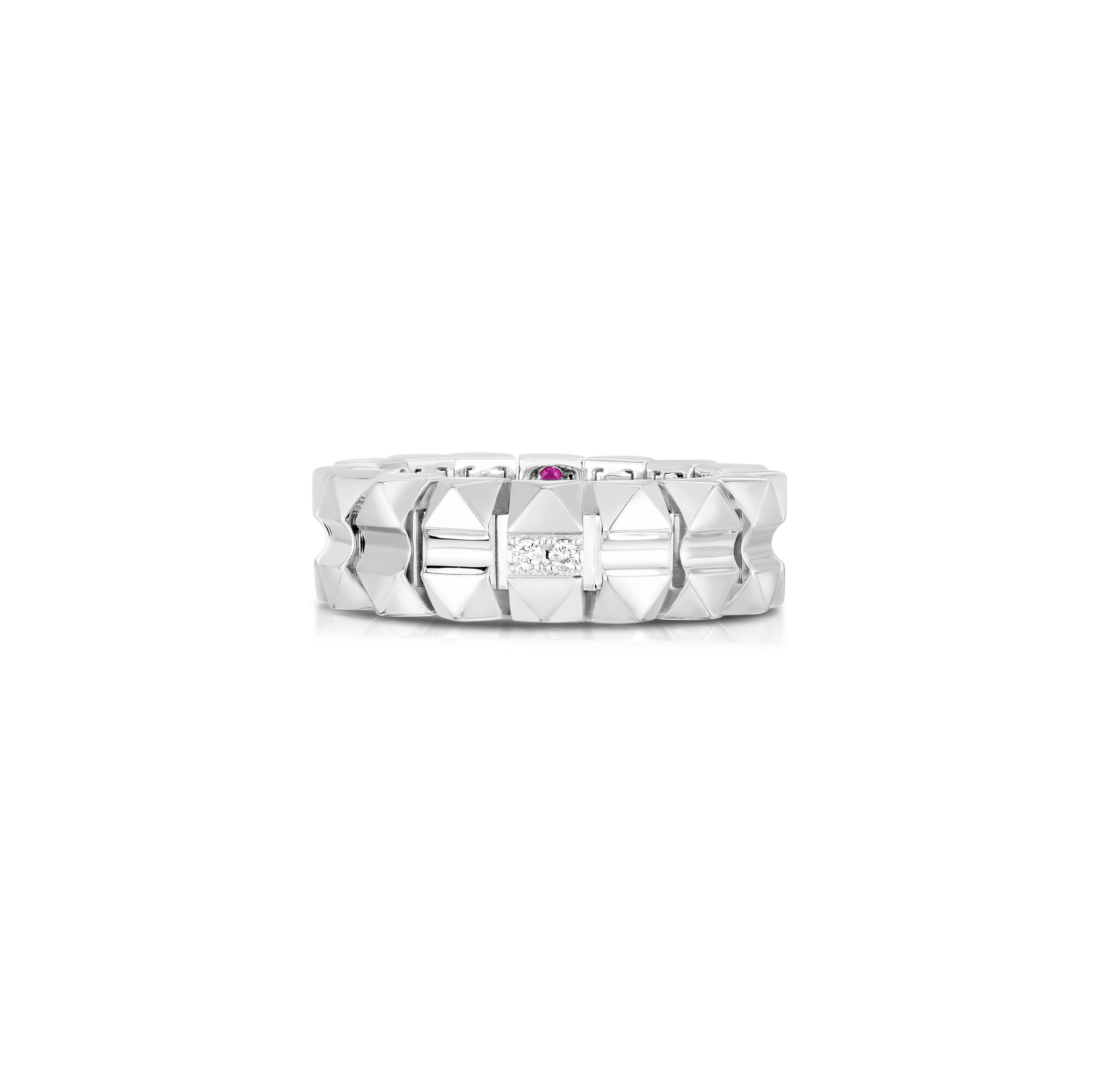 Roberto Coin Obelisco Diamond Accent Flexible Ring