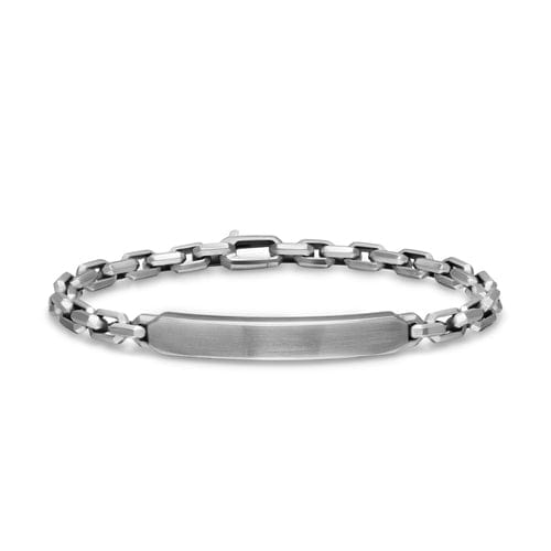 David Yurman Streamline ID Bracelet in Sterling Silver, 6.7mm, Size Small