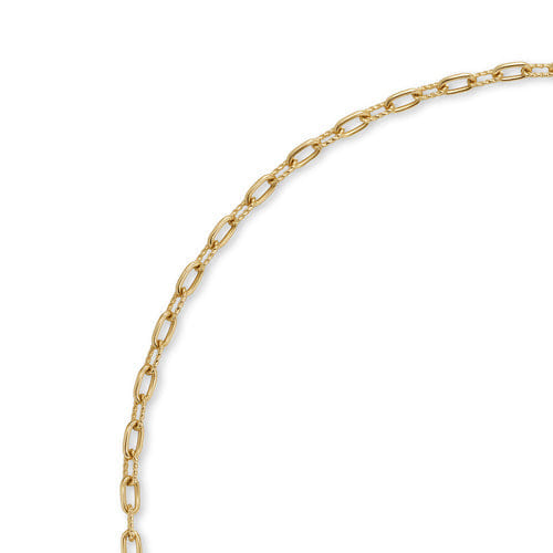 David Yurman DY Madison Pavé Diamond Toggle Chain Necklace in 18K Yellow Gold, 19"
