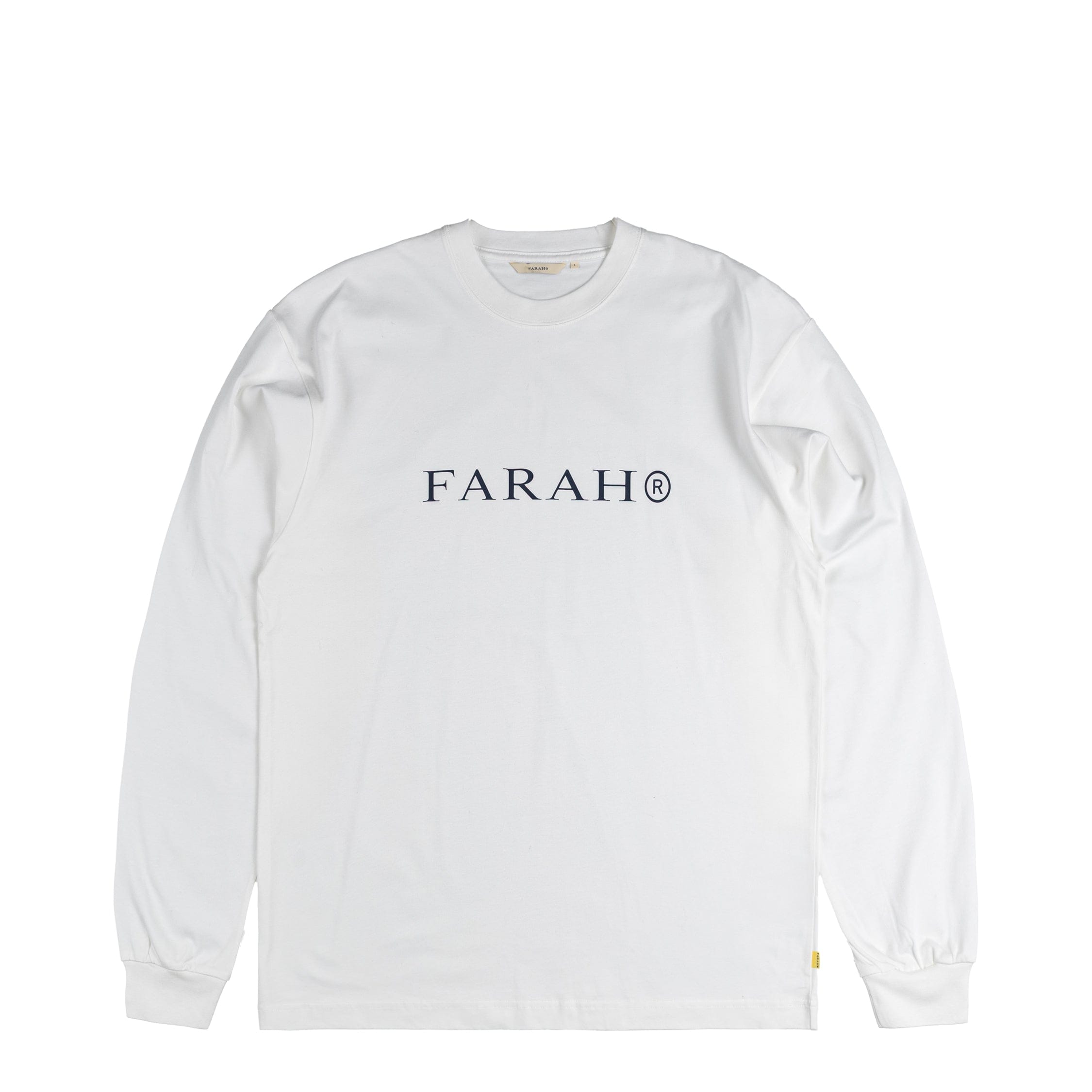 Farah Japan Printed Logo LS Tee OG Logo