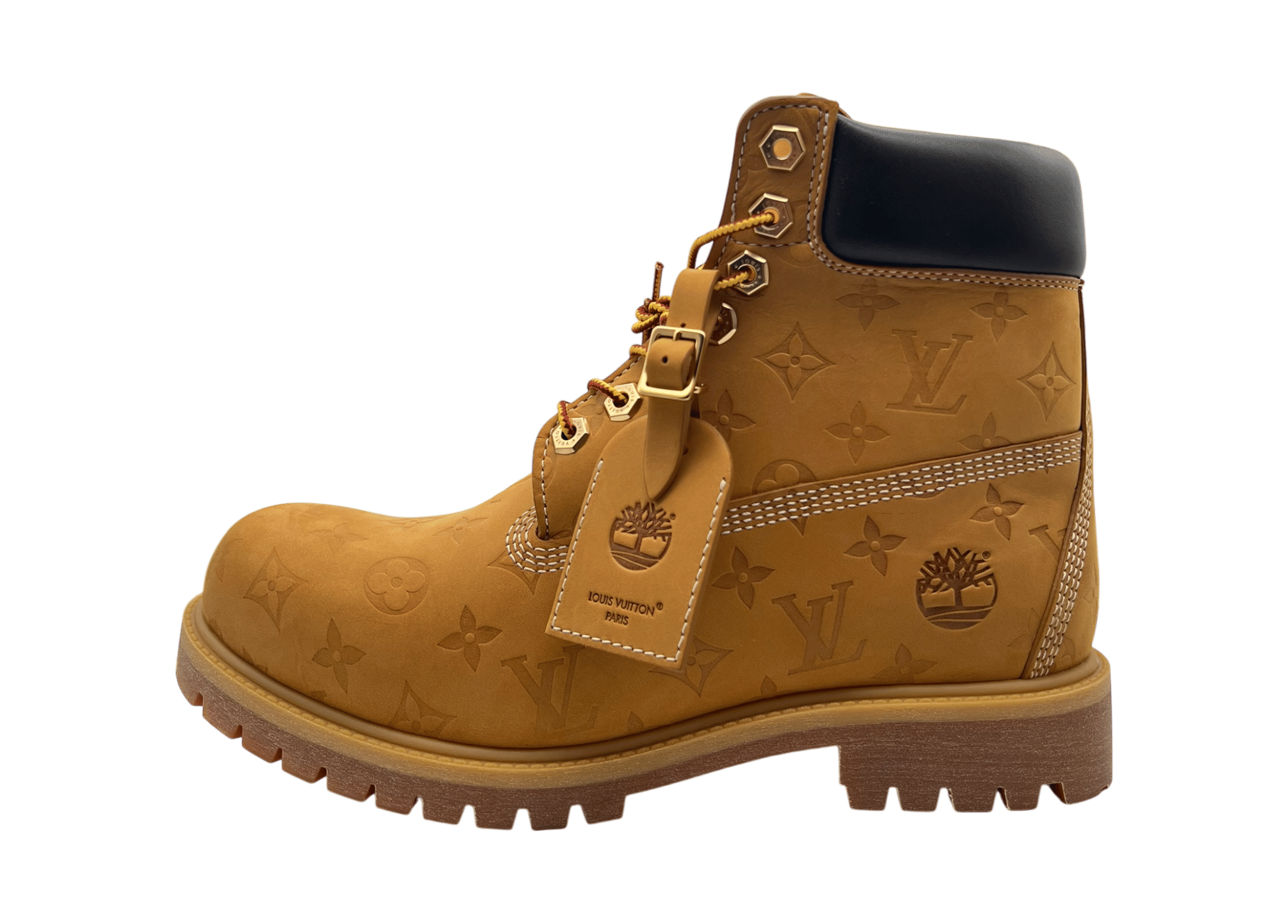 Louis Vuitton Timberland Louis Vuitton Ankle Boot Wheat Monogram COND NEW (OG ALL)