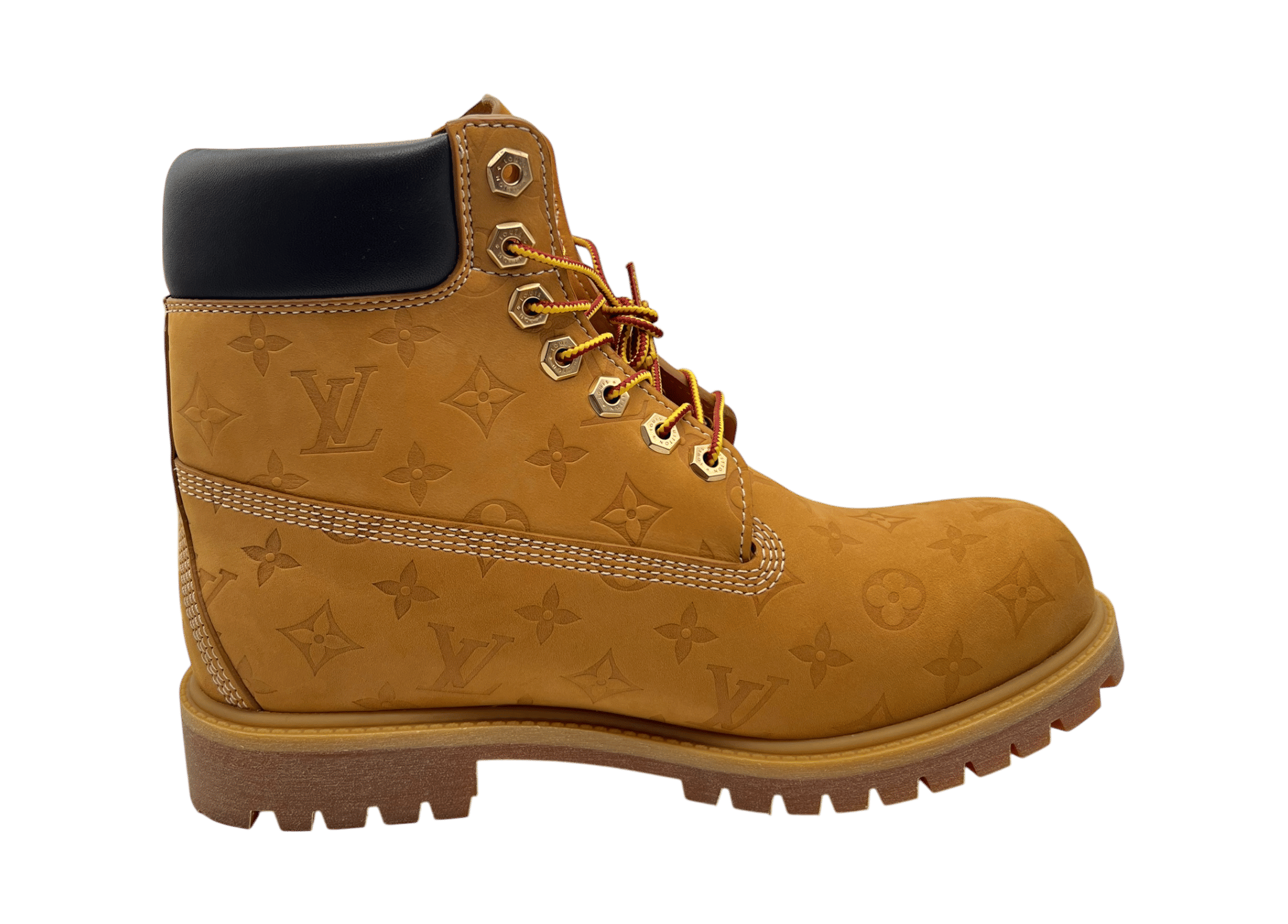 Louis Vuitton Timberland Louis Vuitton Ankle Boot Wheat Monogram COND NEW (OG ALL)