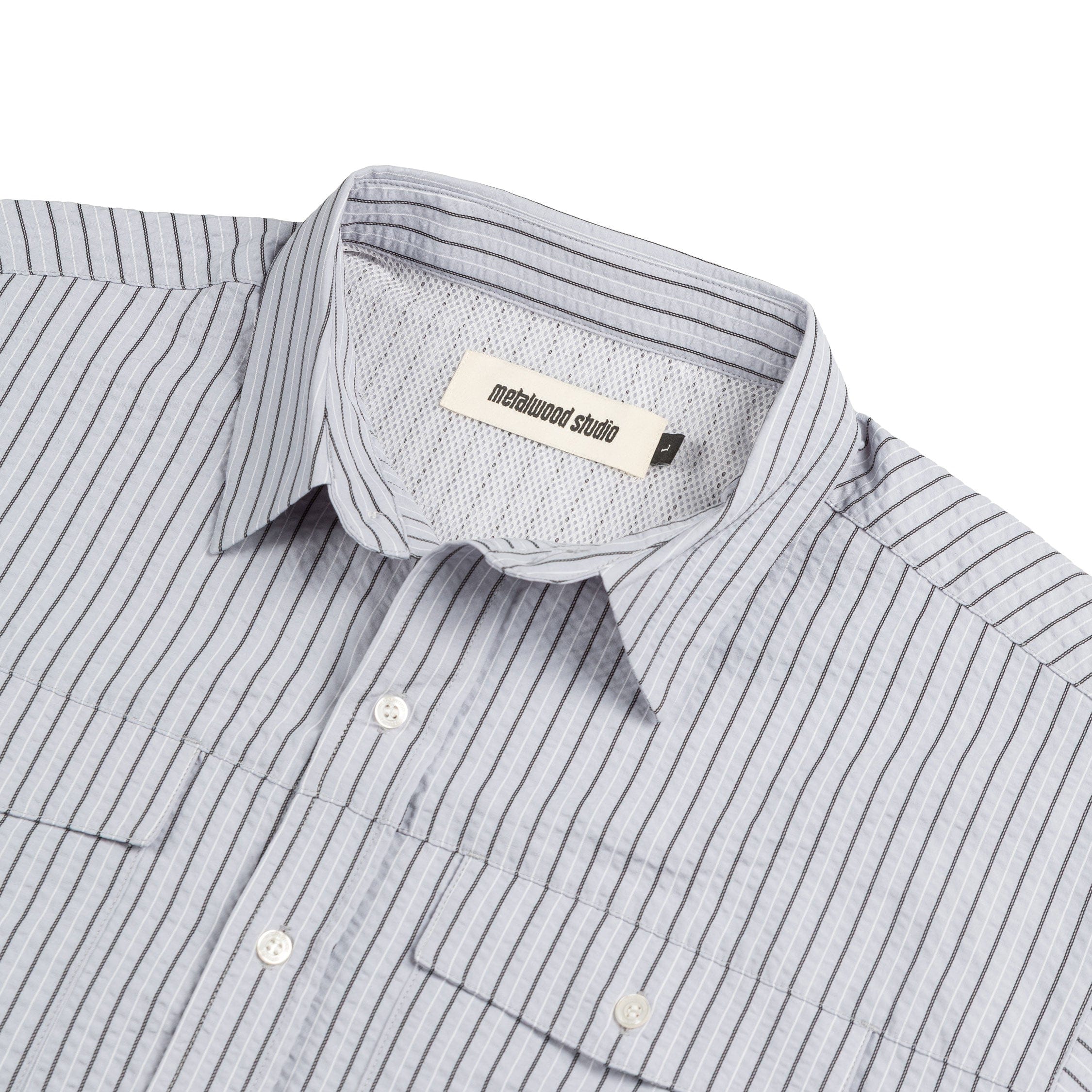 Metalwood Seersucker Fishing Shirt