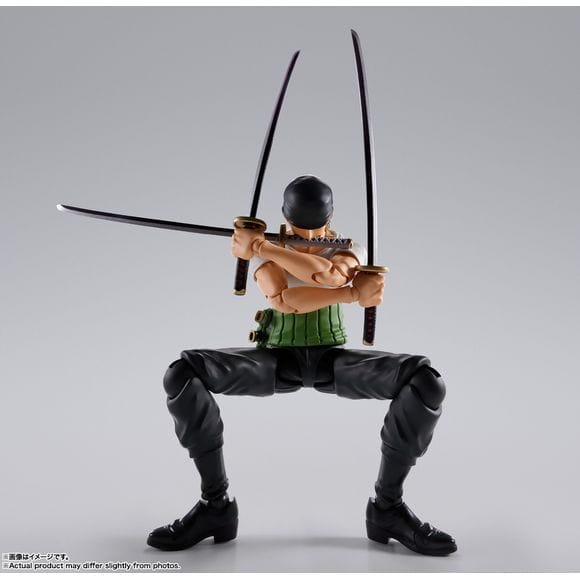 TAMASHII NATIONS Bandai Tamashii Nations One Piece S.H.Figuarts Roronoa Zoro -Romance Dawn- Action Figure