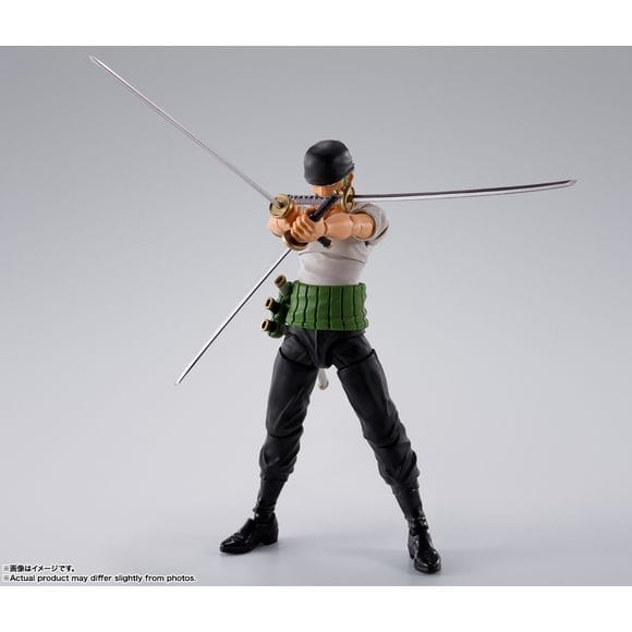TAMASHII NATIONS Bandai Tamashii Nations One Piece S.H.Figuarts Roronoa Zoro -Romance Dawn- Action Figure
