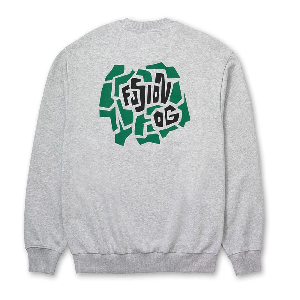Karhu Fusion OG Sweatshirt - Heather Grey / Ultramarine Green