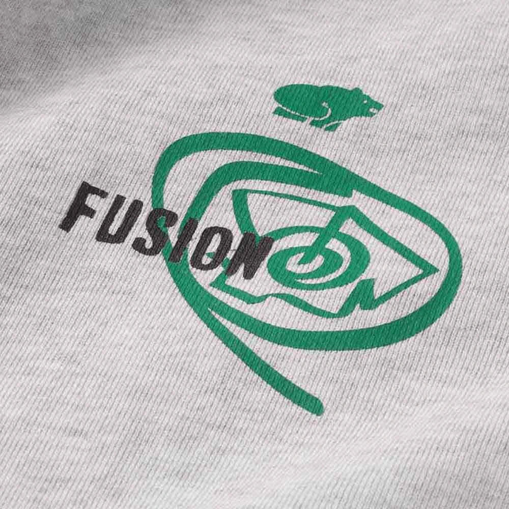 Karhu Fusion OG Sweatshirt - Heather Grey / Ultramarine Green