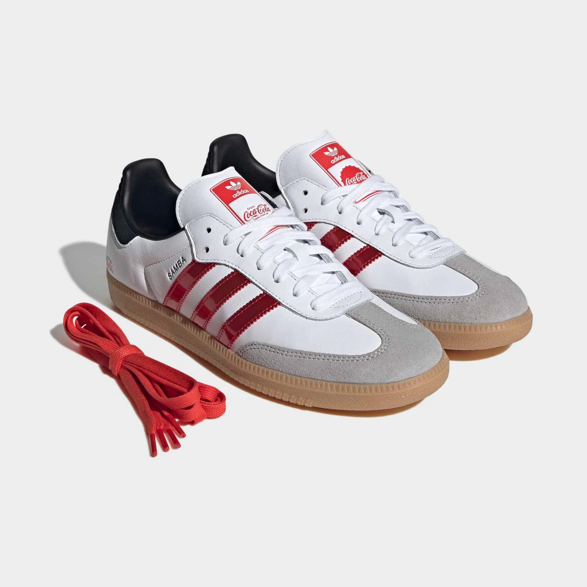 adidas Originals Samba OG "Coca-Cola" – Cloud White / Gum (KH6879)