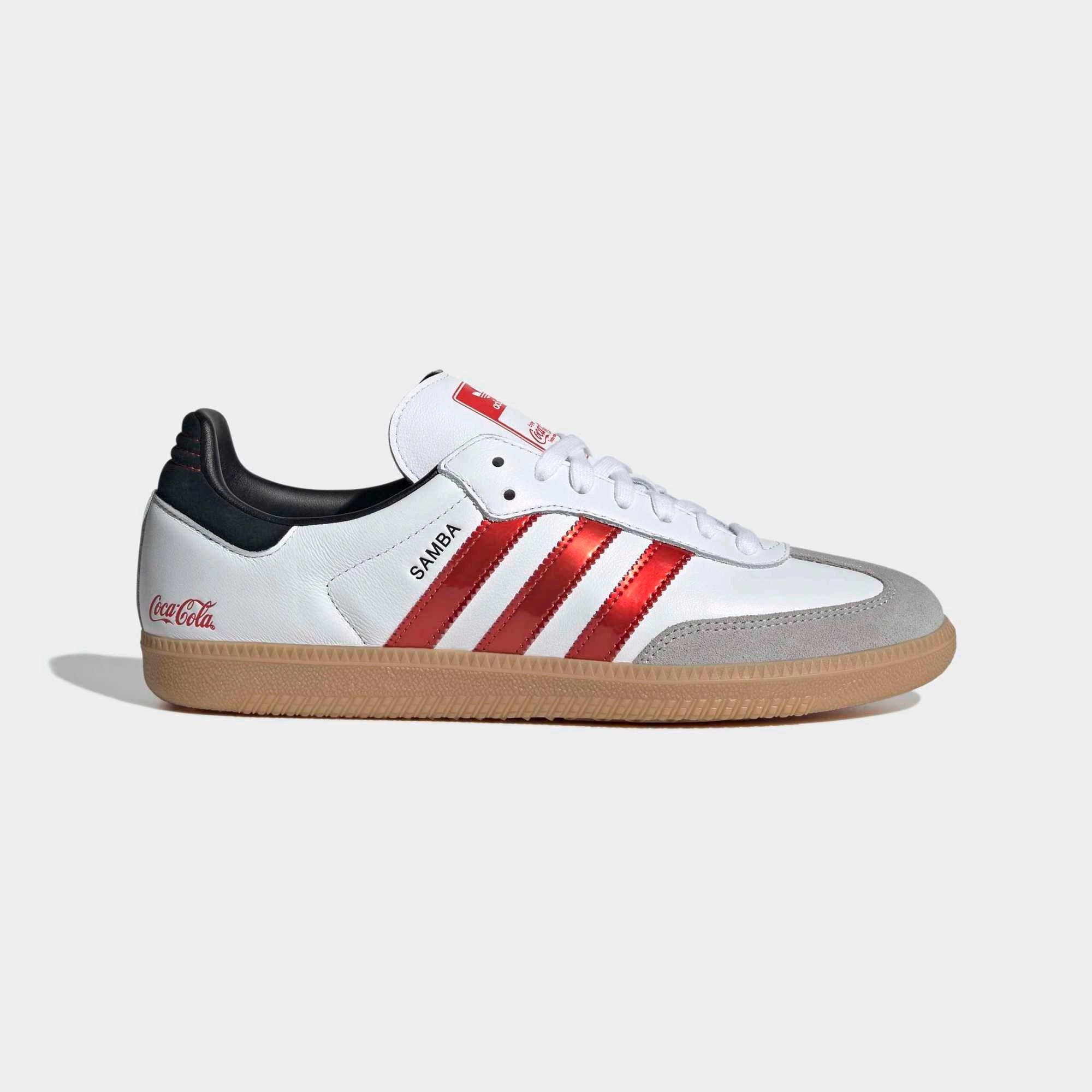 adidas Originals Samba OG "Coca-Cola" – Cloud White / Gum (KH6879)