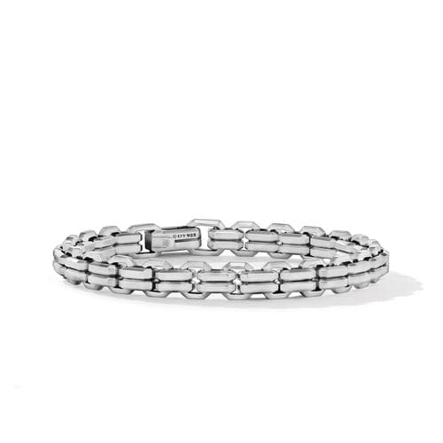 David Yurman Streamline Double Heirloom Link Bracelet in Sterling Silver, Size Medium
