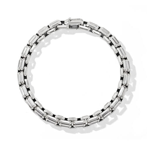 David Yurman Streamline Double Heirloom Link Bracelet in Sterling Silver, Size Medium