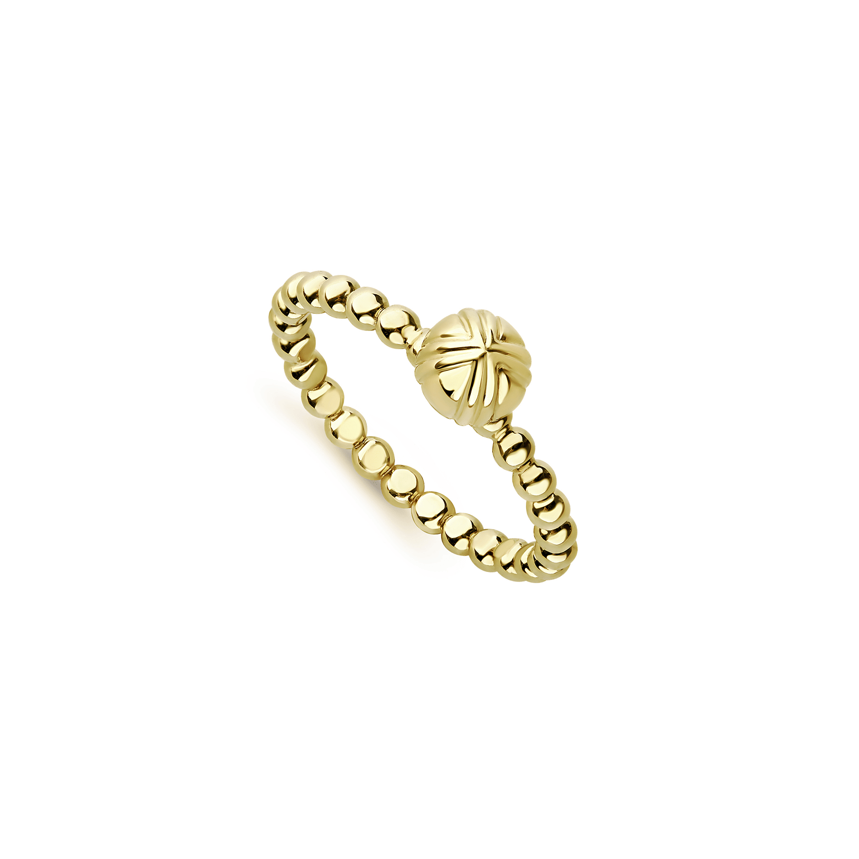 LAGOS Caviar Gold 18K Gold Flower Bud Ring