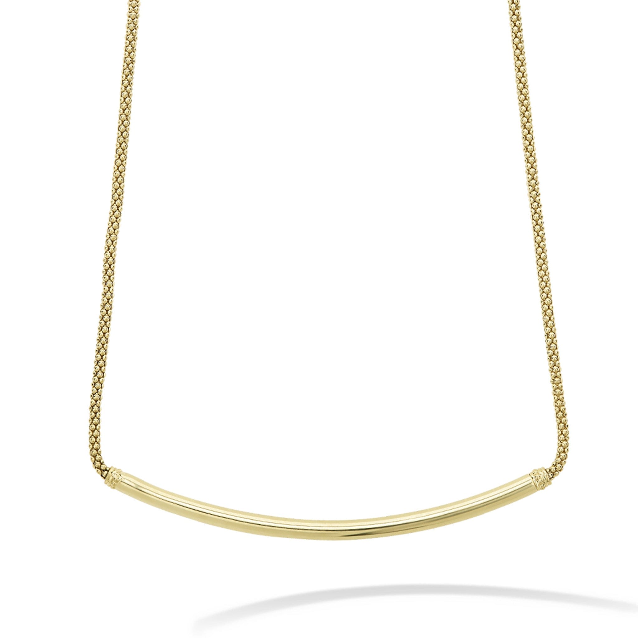 LAGOS Caviar Gold 18K Gold Caviar Bar Necklace