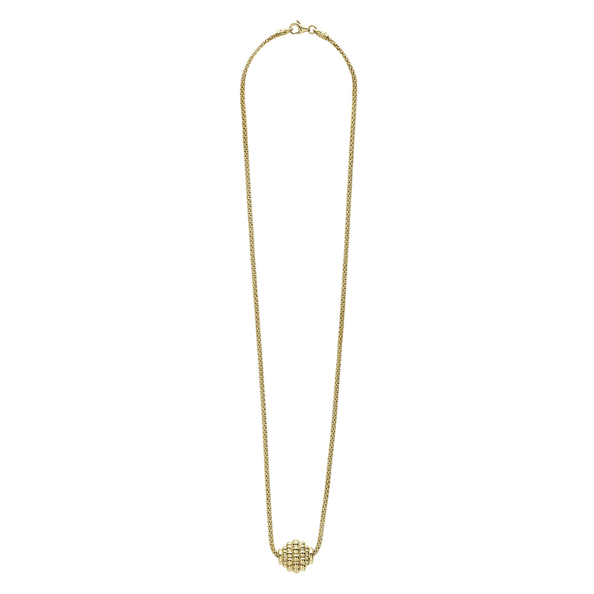 LAGOS Caviar Gold 18K Gold Caviar Ball Pendant Necklace