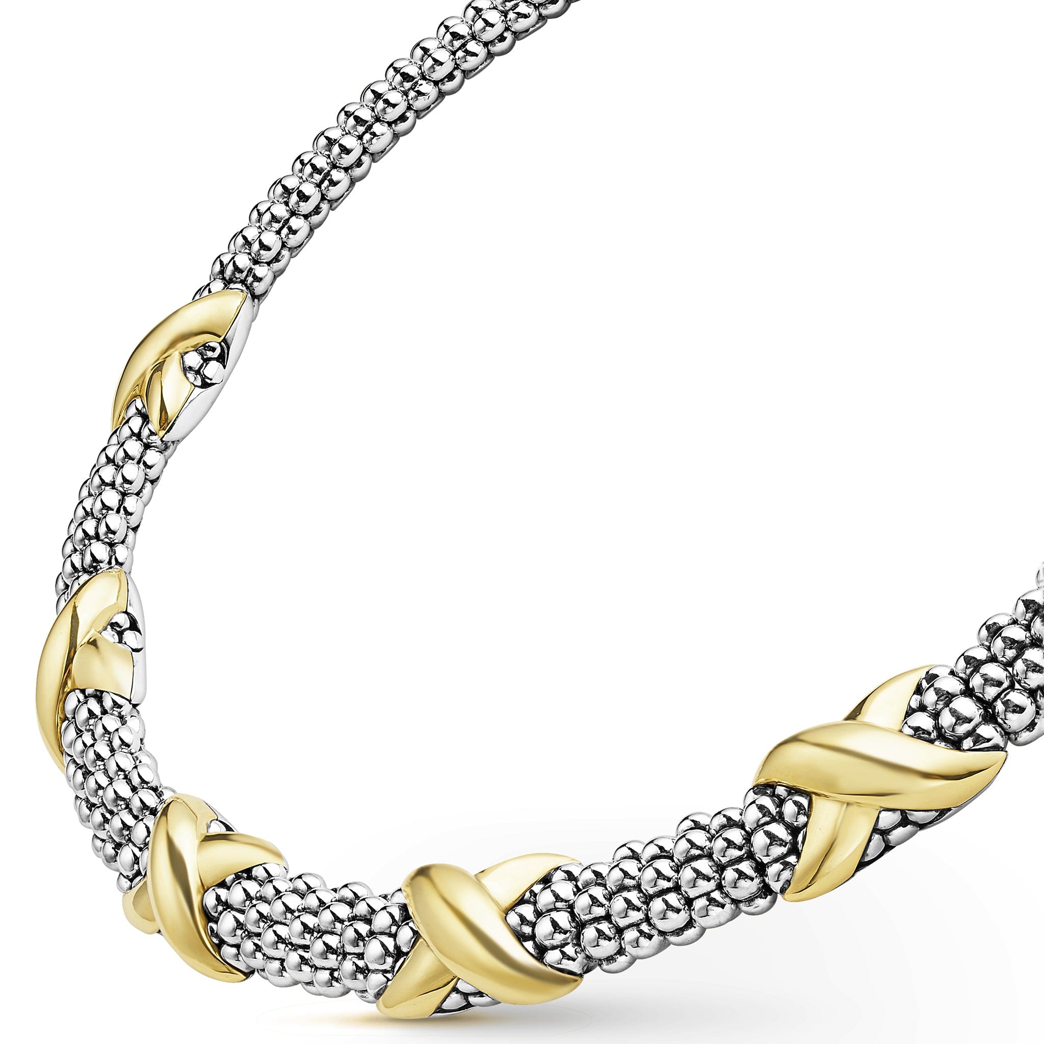 LAGOS Embrace Five Station X Caviar Necklace