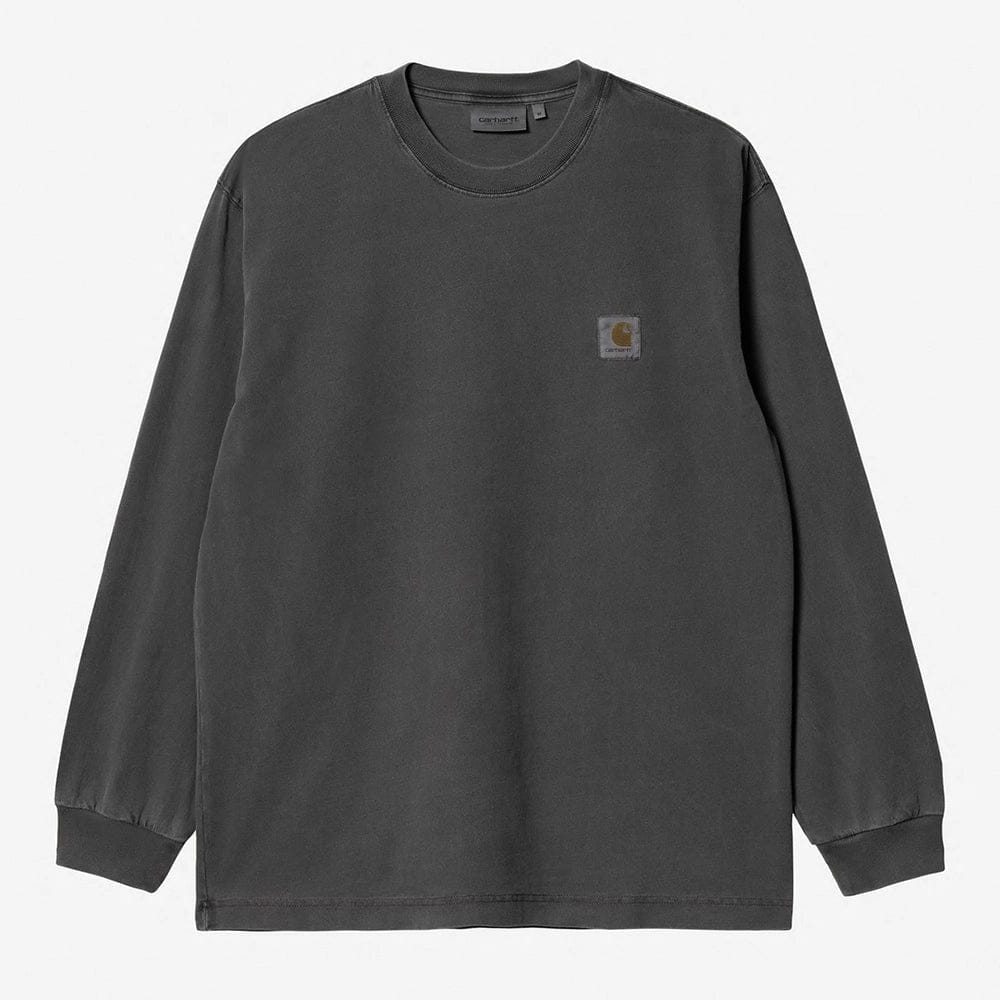 Carhartt Work in Progress Carhartt WIP L/S Vista T-Shirt - Black (garment dyed)