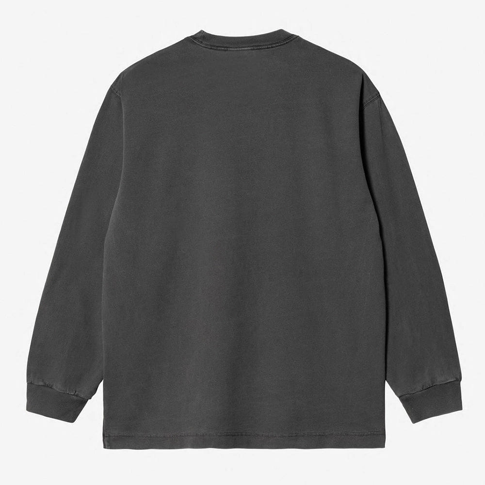 Carhartt Work in Progress Carhartt WIP L/S Vista T-Shirt - Black (garment dyed)