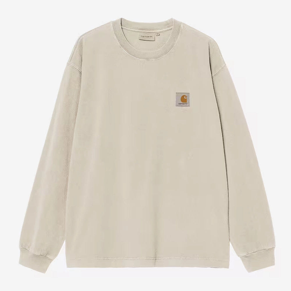Carhartt Work in Progress Carhartt WIP L/S Vista T-Shirt - Fleur De Sel (garment dyed)