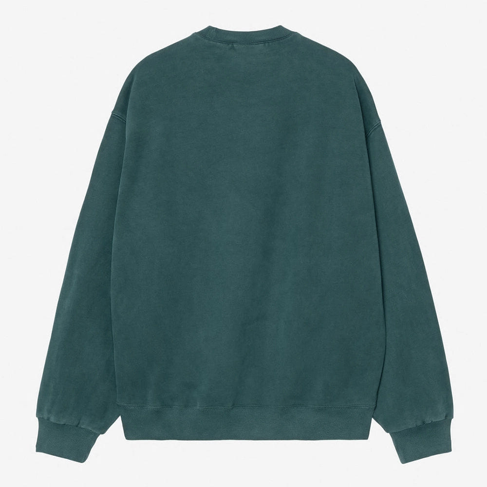 Carhartt Work in Progress Carhartt WIP Vista Crewneck Sweatshirt - Dunkelgrün (Deep Lagoon)