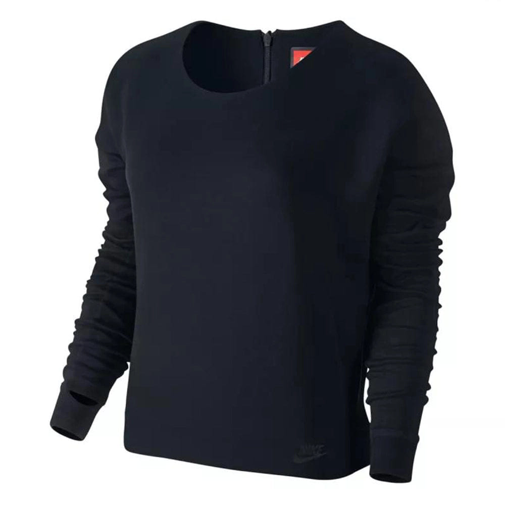 Nike Sportswear WMNS Tech Fleece Crew Sweater - Black