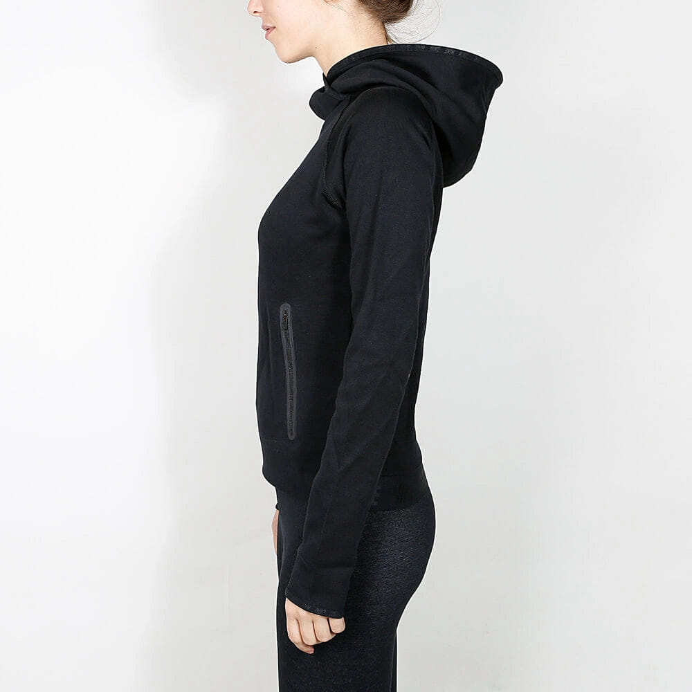 Nike Sportswear WMNS Tech Fleece Funnel Hoodie - Black