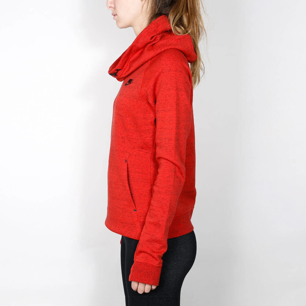 Nike Sportswear WMNS Tech Fleece Hoodie - University Red