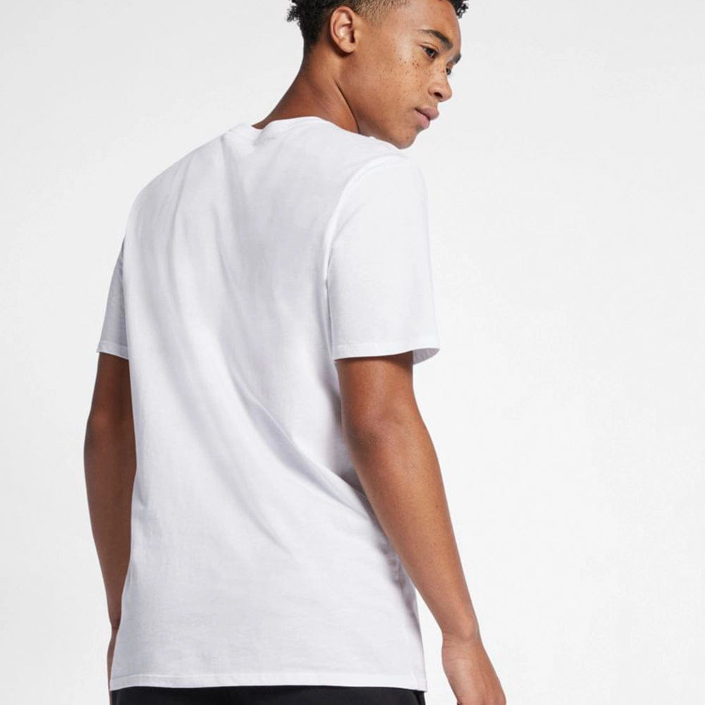 Nike Sportswear Club Embroidered Futura Tee - White / Black