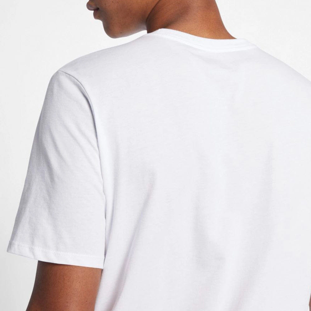 Nike Sportswear Club Embroidered Futura Tee - White / Black