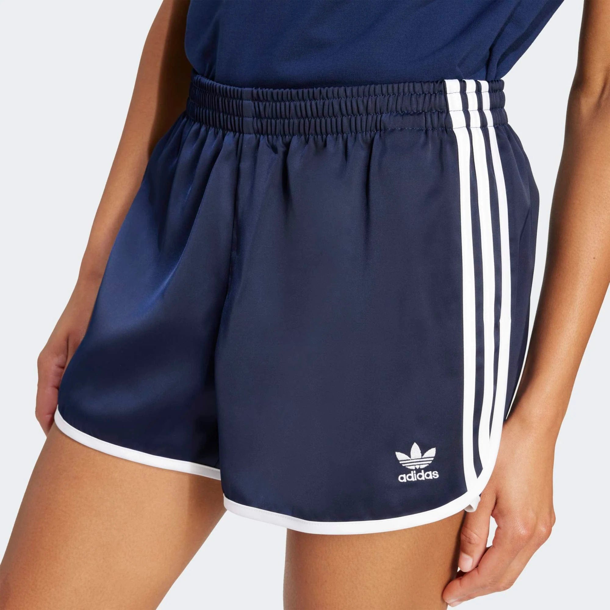 Adidas Originals 3-Stripes Sprinter Shorts Damen – Night Indigo (Dunkelblau)
