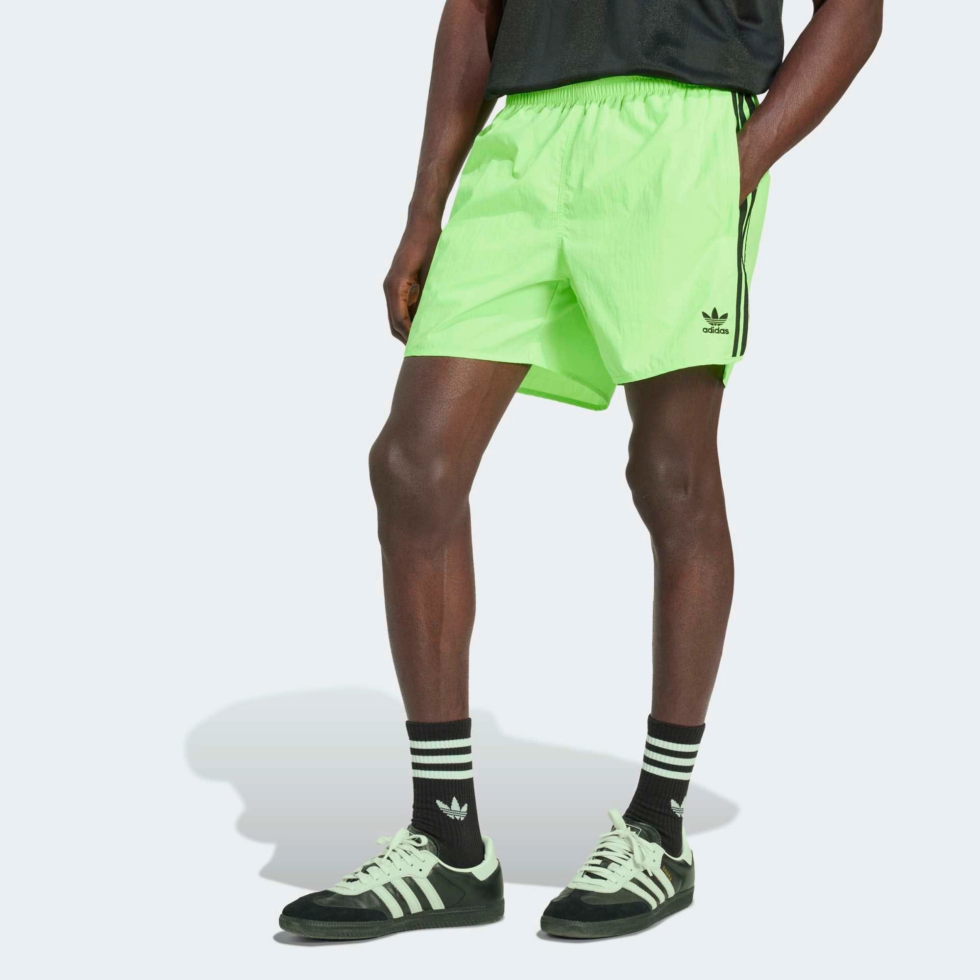 Adidas Originals Classics Sprinter Shorts - Signal Green / Black
