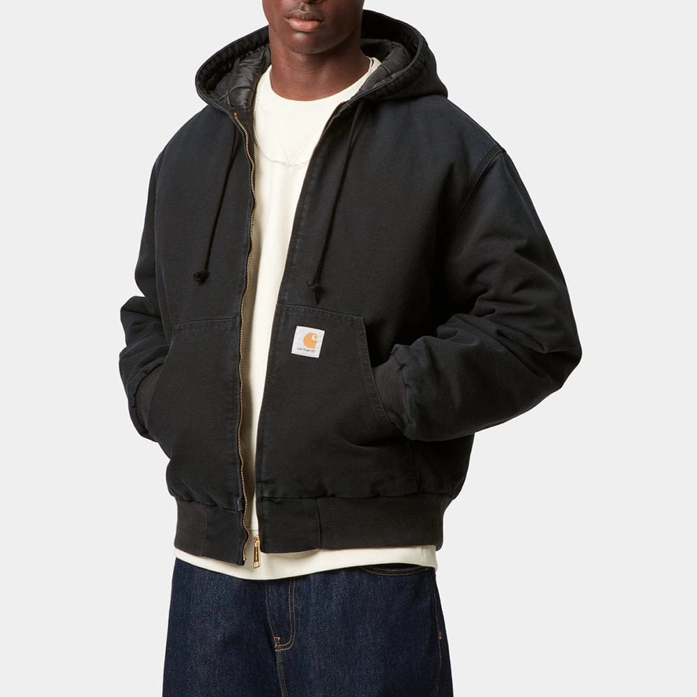Carhartt Work in Progress Carhartt WIP OG Active Jacket - Black (stone canvas)