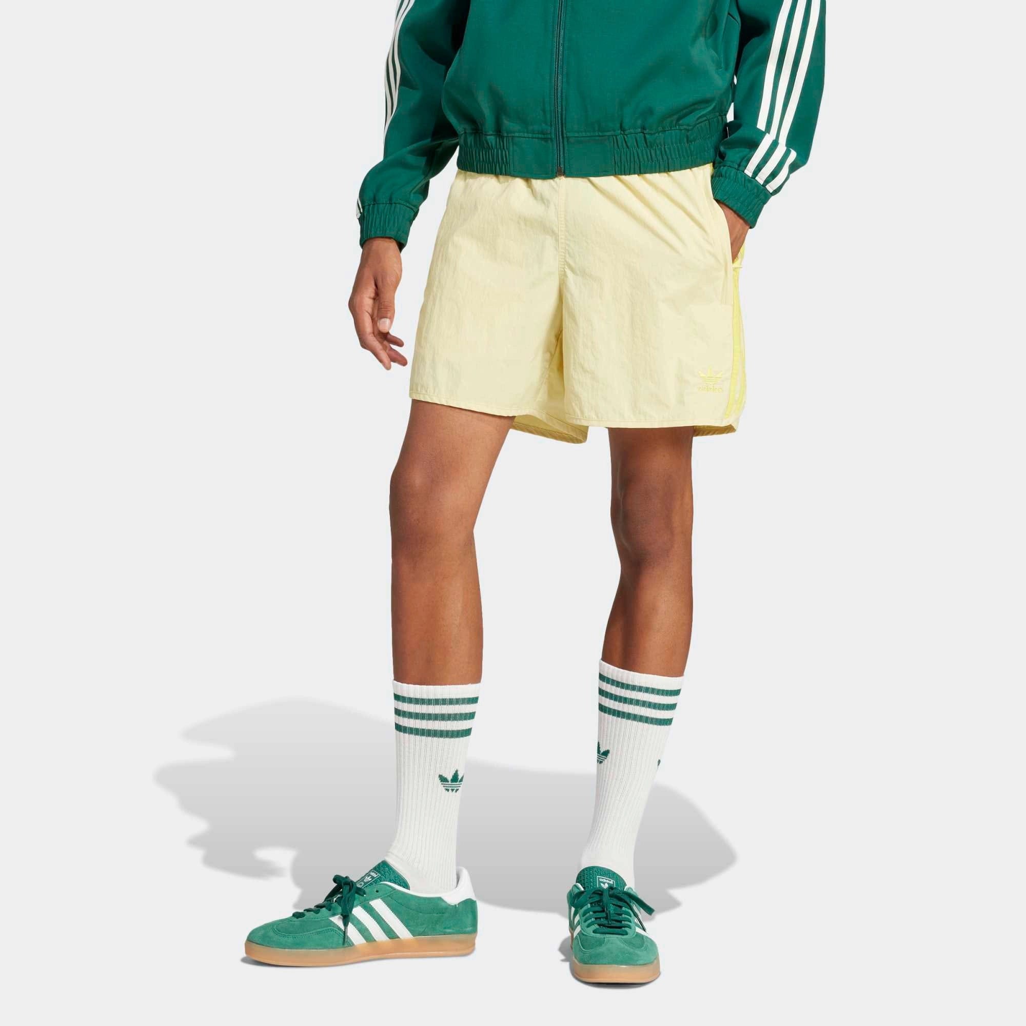 Adidas Originals Classics Sprinter Shorts - Powder Yellow / Pure Sulfur