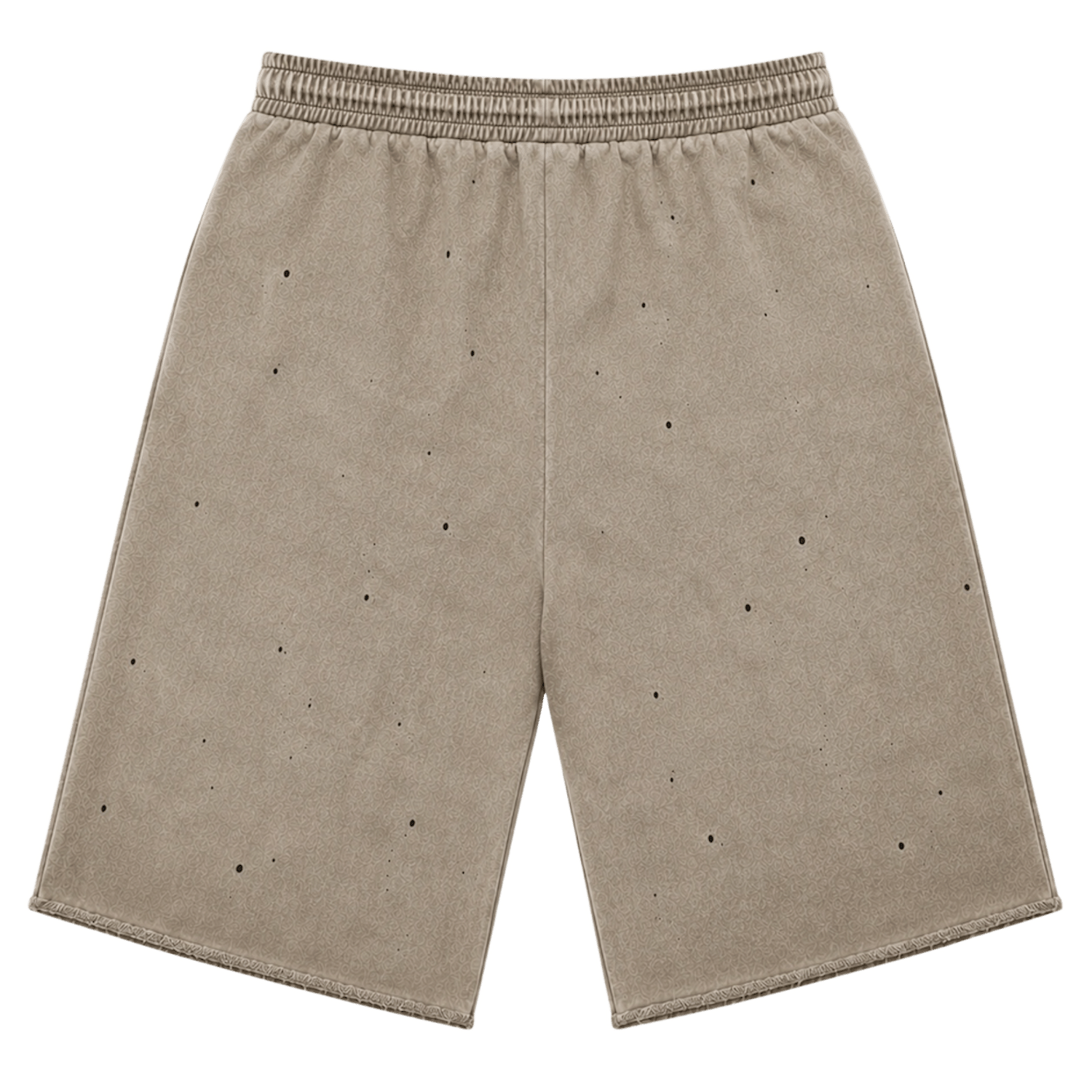77 Studios Charm Distressed 3/4 Shorts
