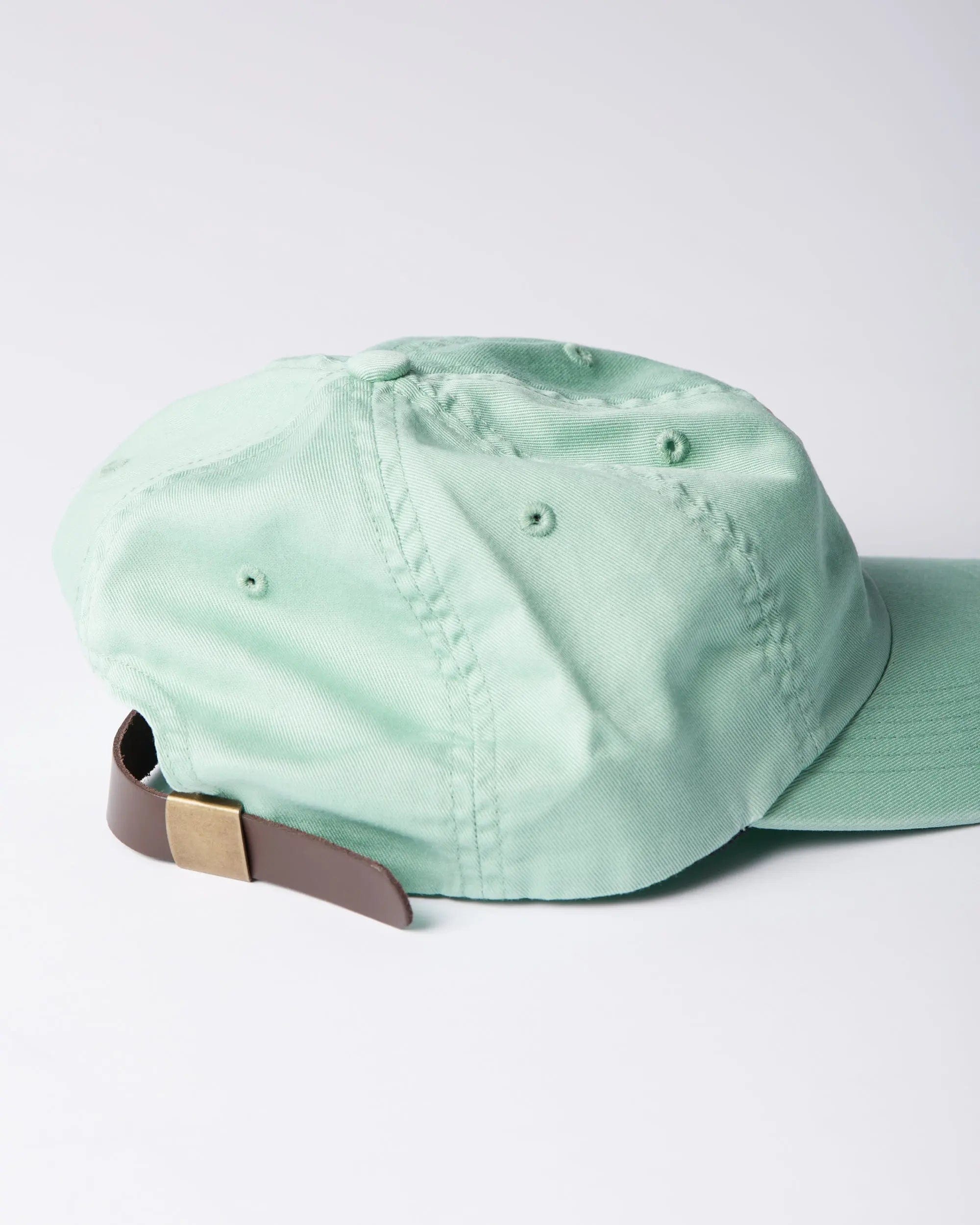 ByParra Script Logo 6 Panel Hat (Sage Green)