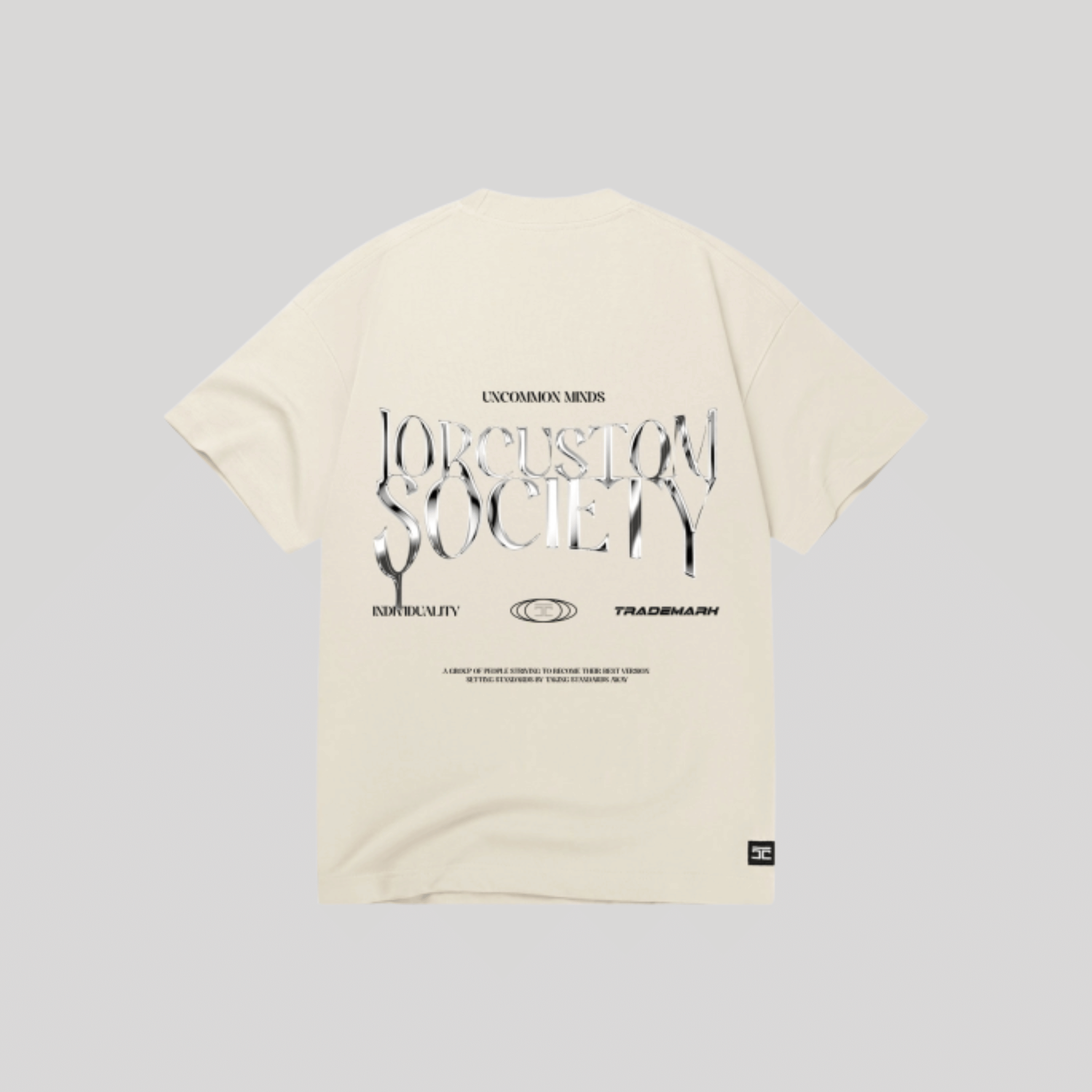 JORCUSTOM UNCOMMONMINDS T-SHIRT CREME