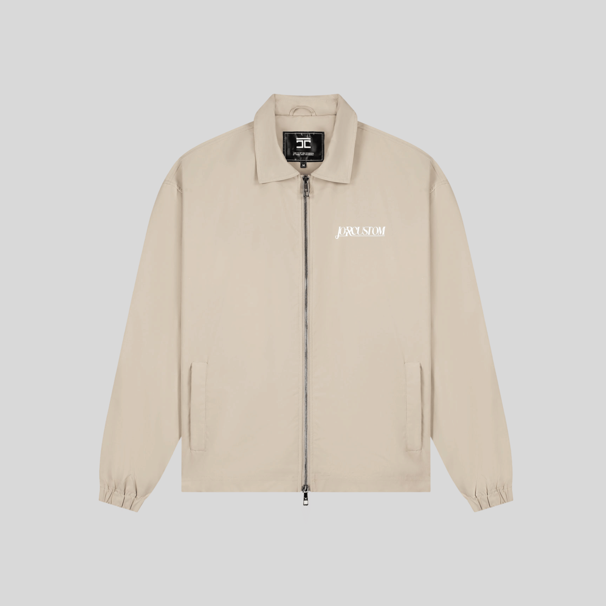 JORCUSTOM COACH JACKET TAUPE