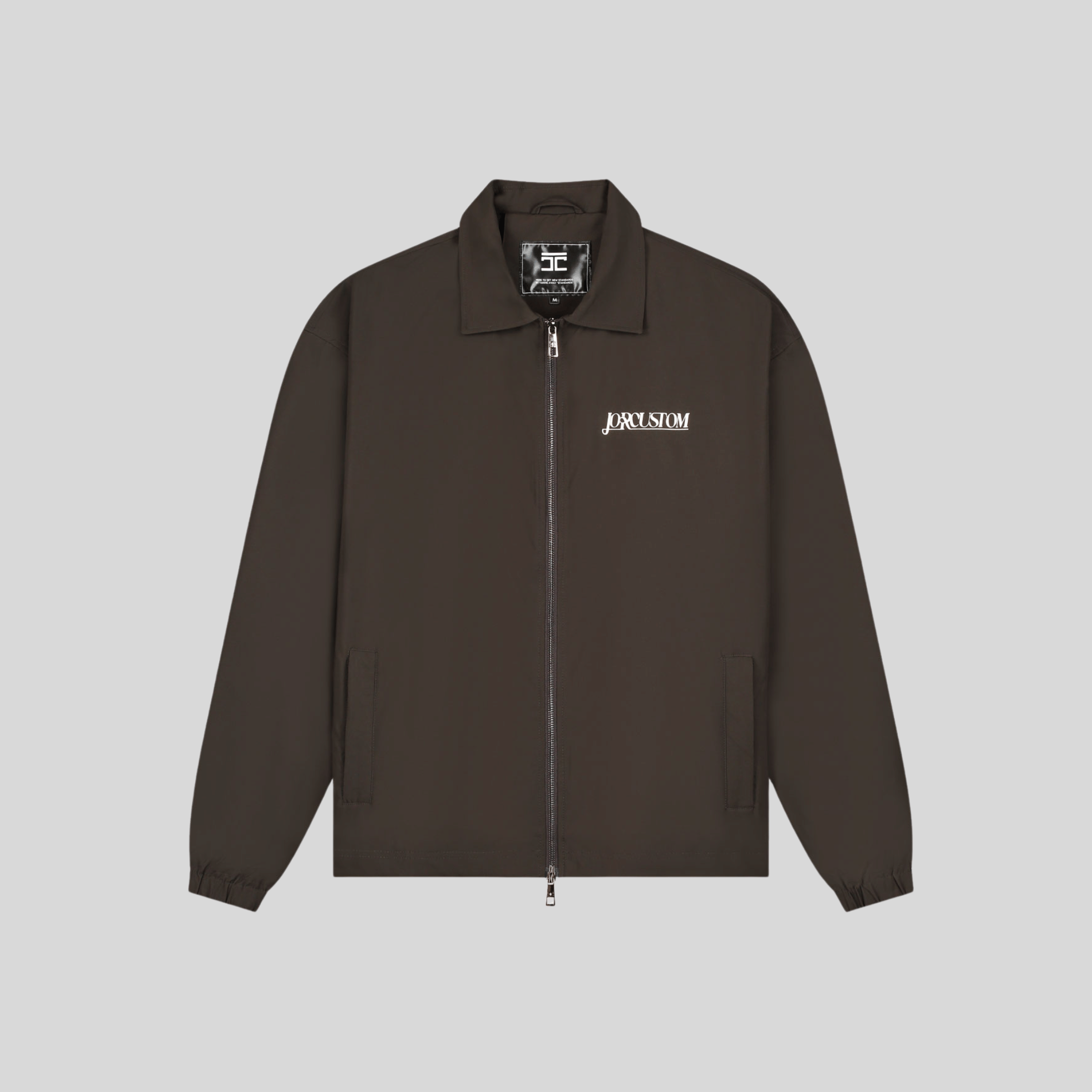 JORCUSTOM COACH JACKET BROWN