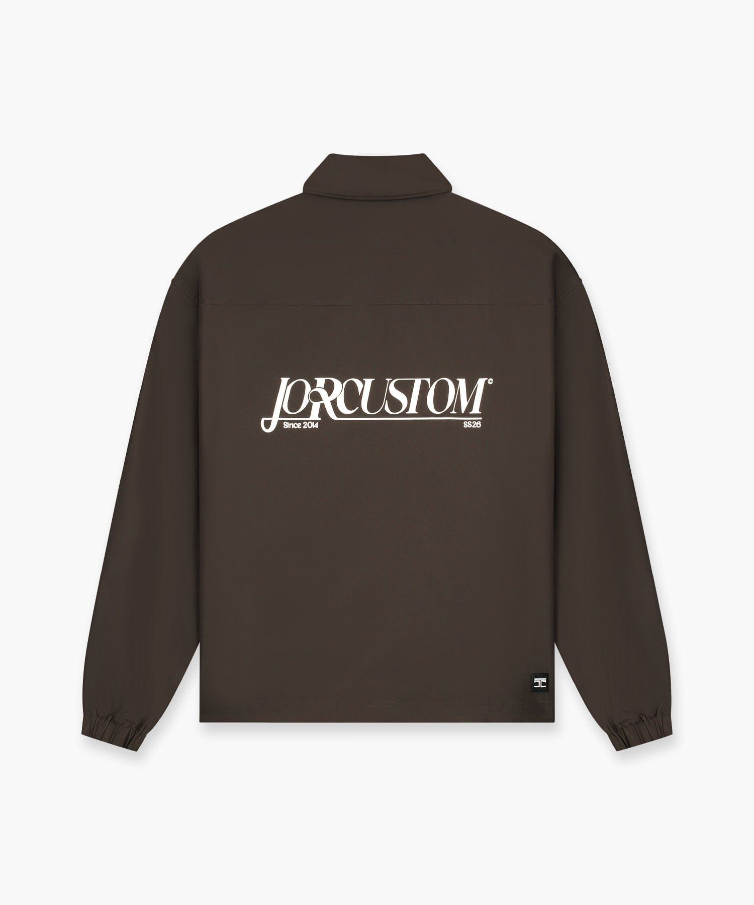 JORCUSTOM COACH JACKET BROWN