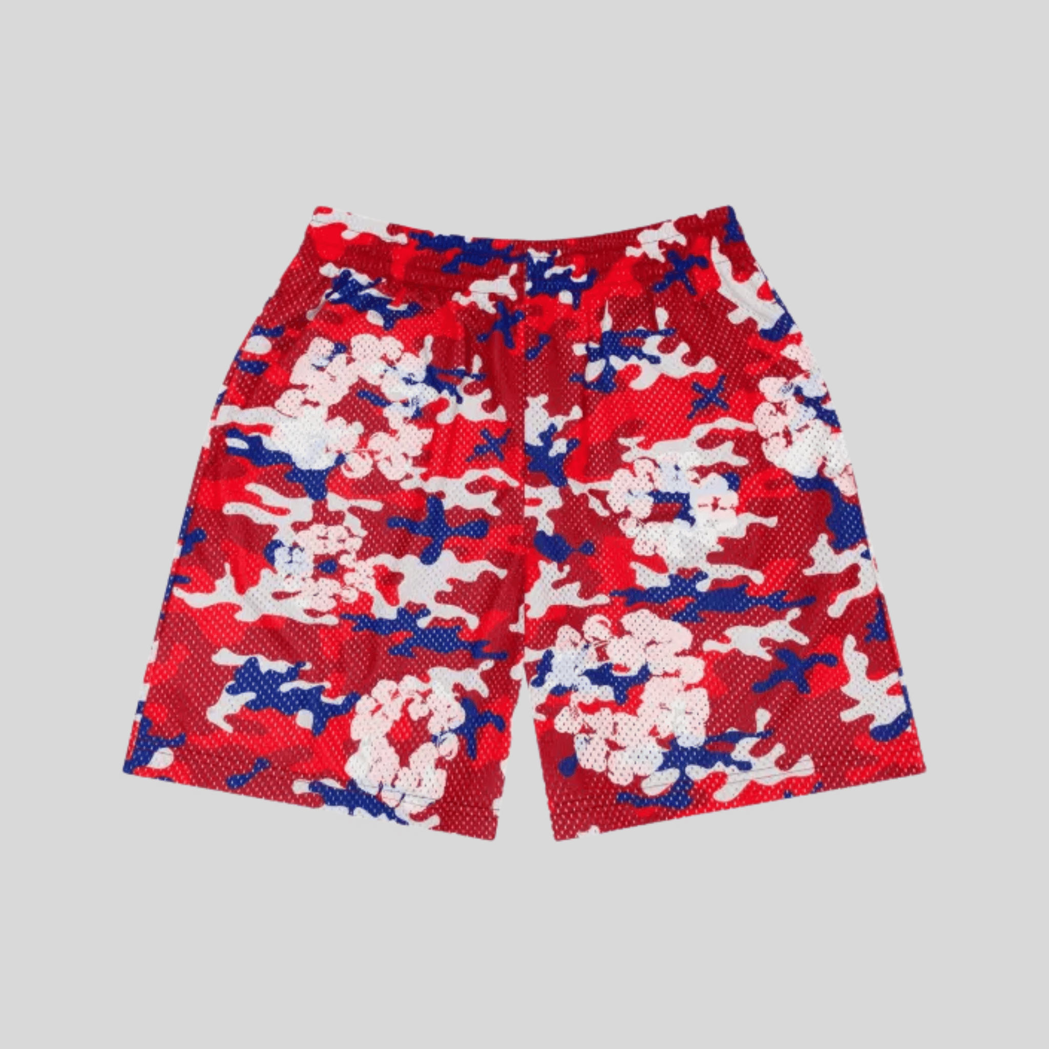 Denim Tears WREATH CAMO SHORTS RED
