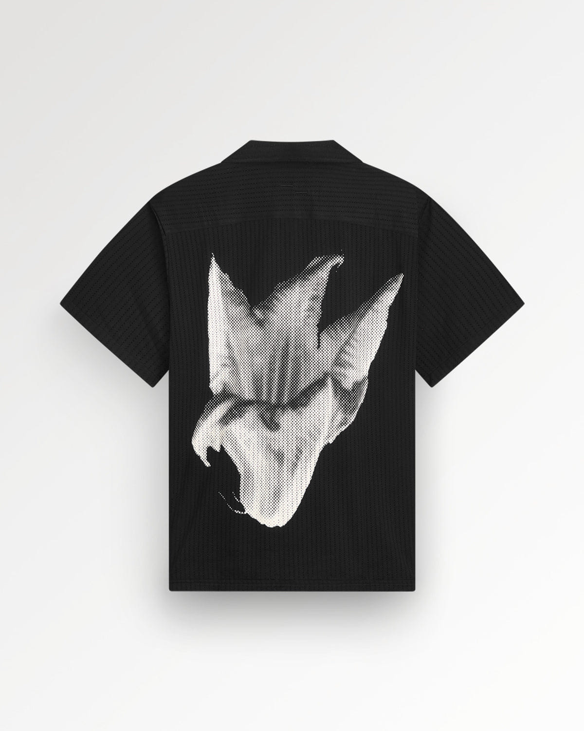 Trend Maven Resort Shirt Mesh Black