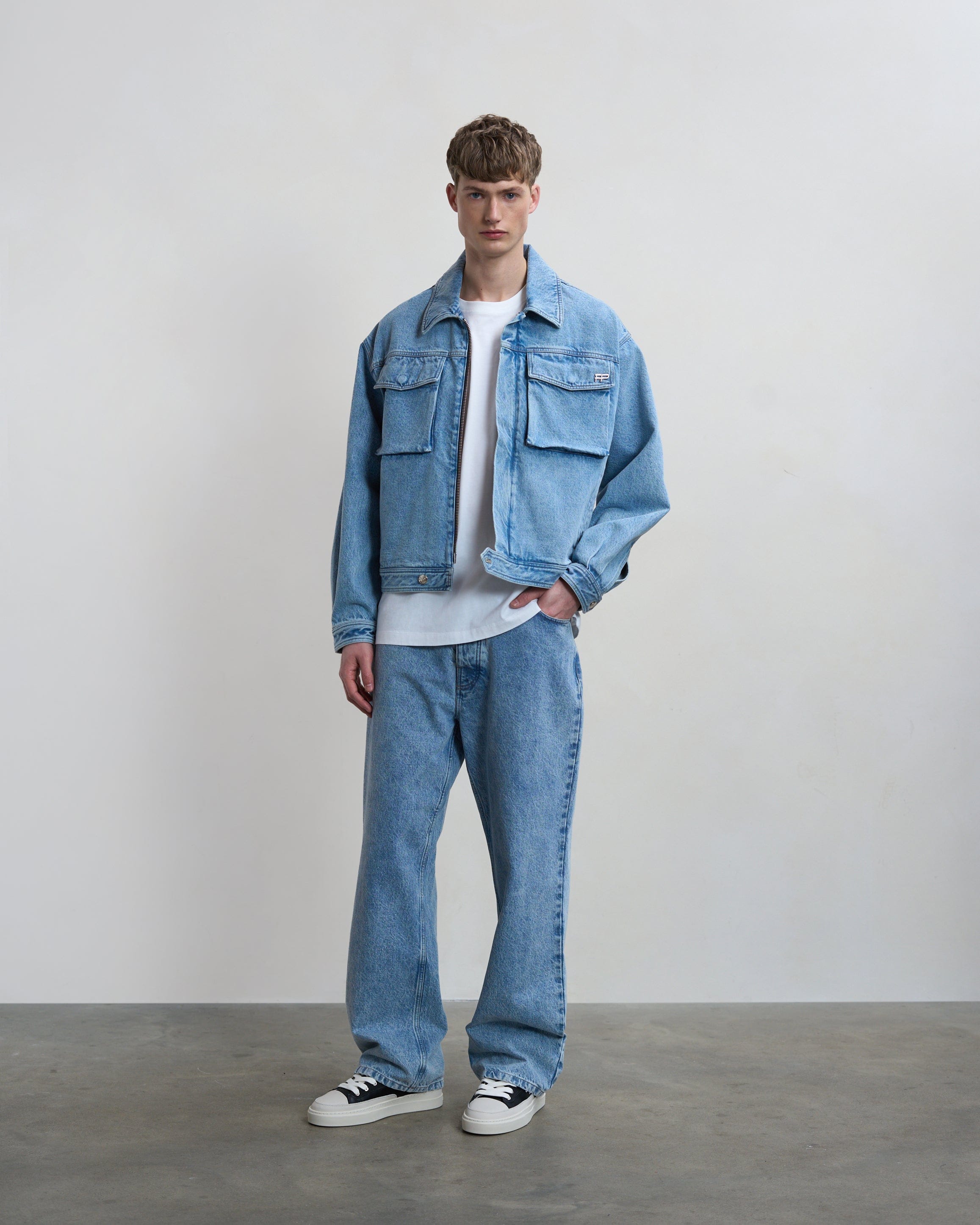 Trend Maven Denim Jacket Skyway