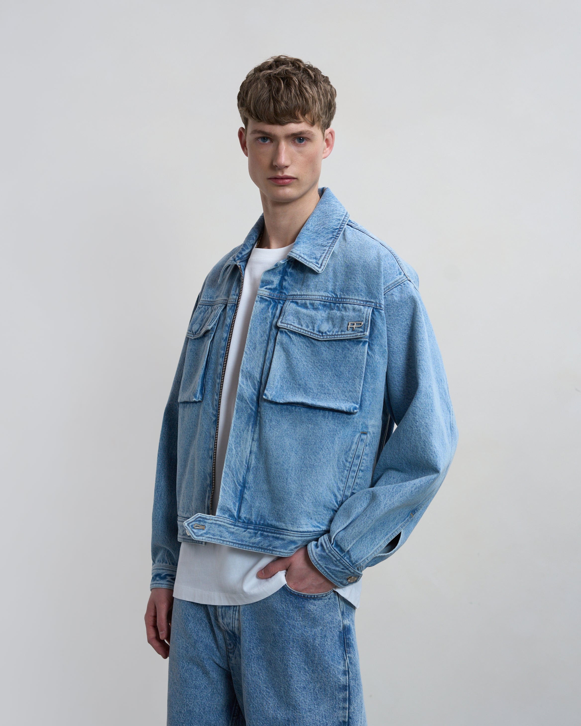 Trend Maven Denim Jacket Skyway
