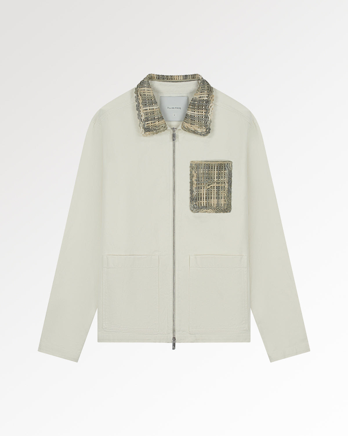 Entry Luxury Worker Jacket Panier Antique White