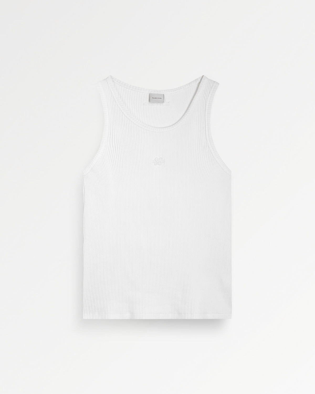 Visionary Tank Top Ribbed White