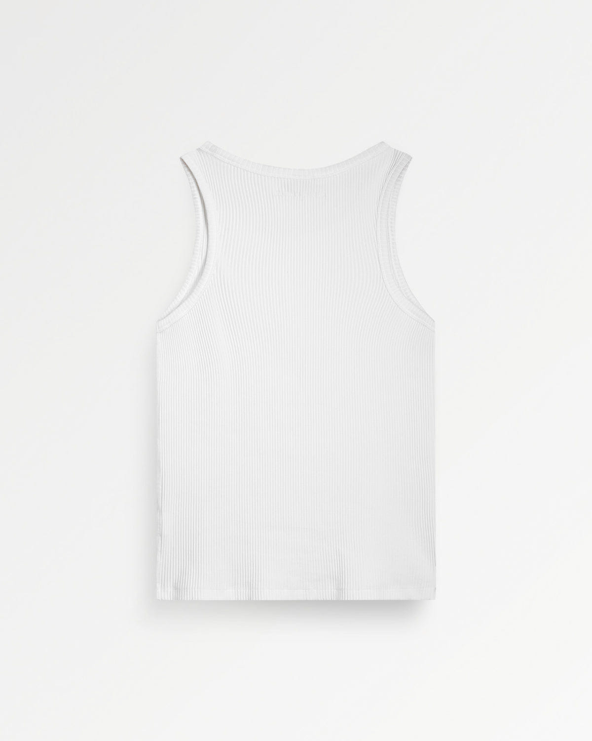 Visionary Tank Top Ribbed White
